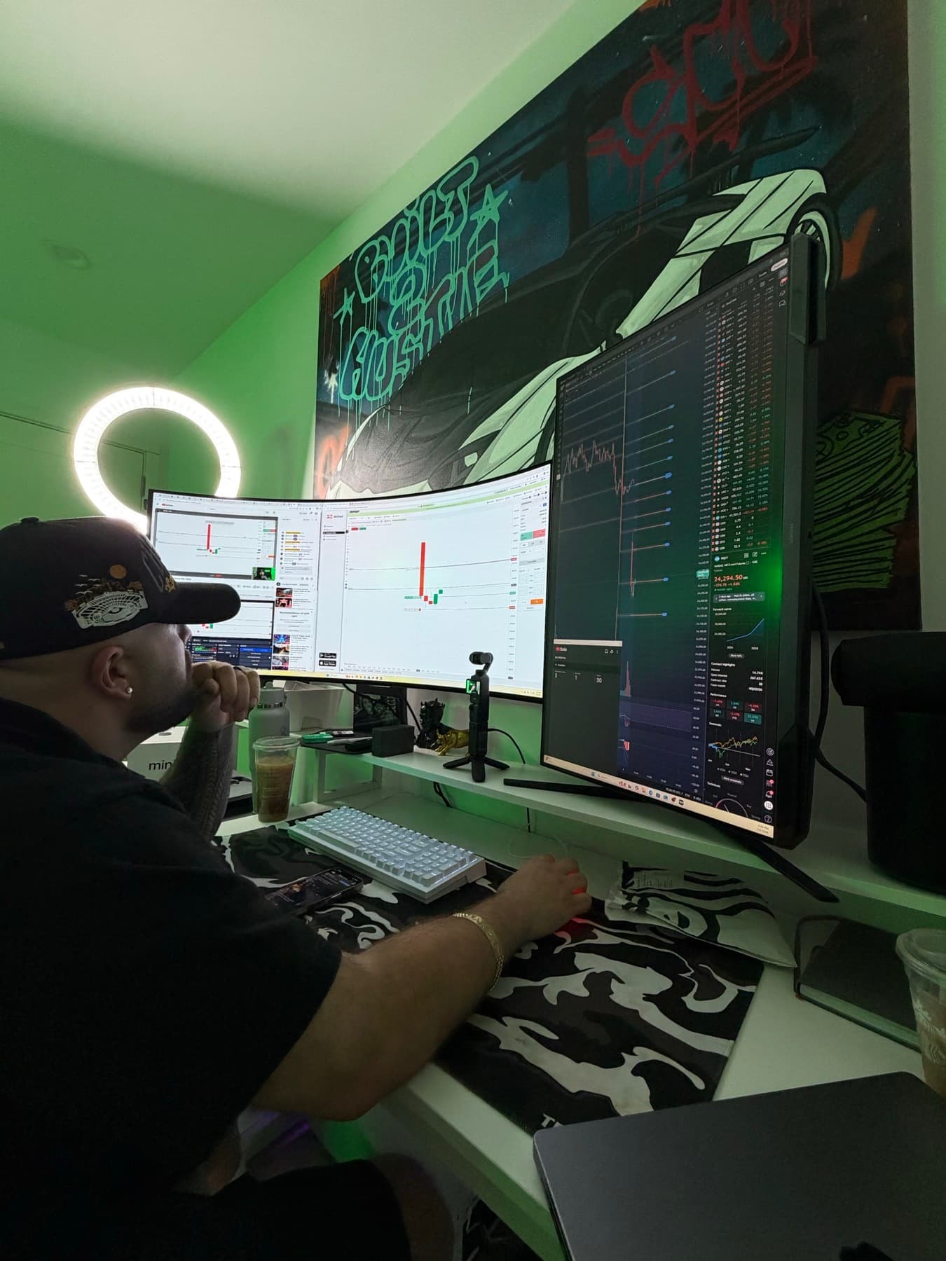 Joe live at the trading desk